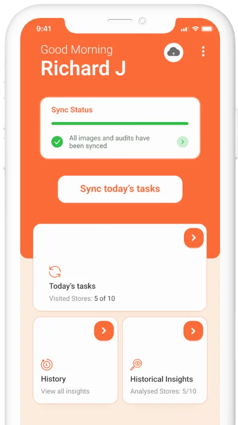 App de campo con alertas